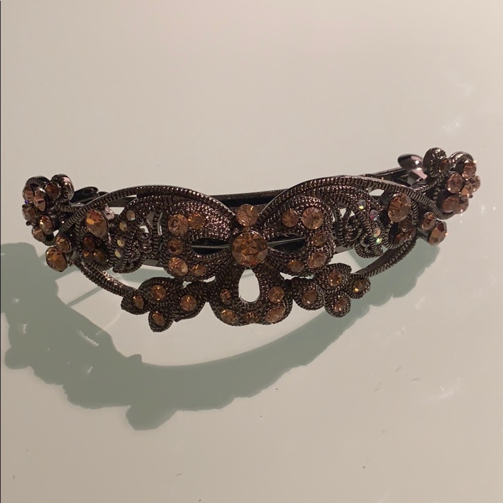Vintage Diamond Hair Clip